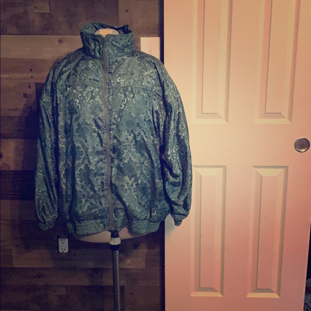 Vintage floral print jacket
